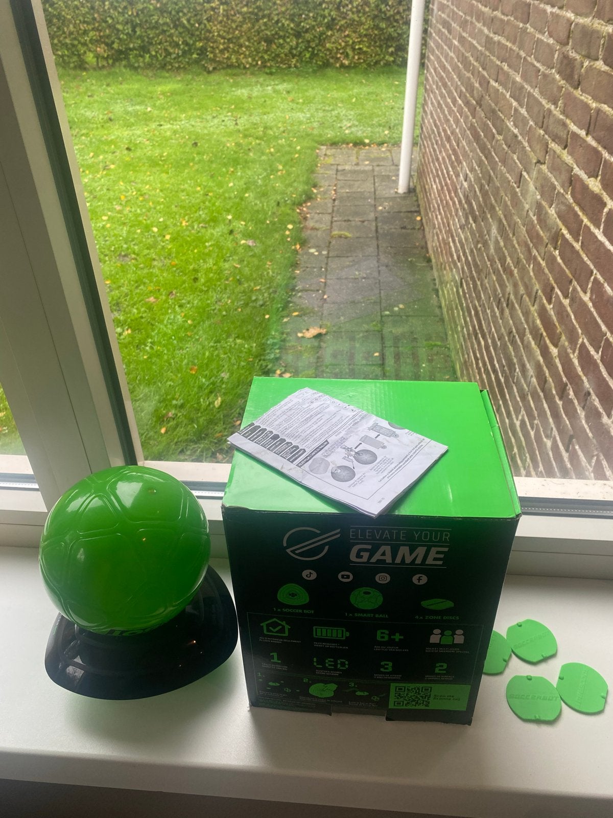 Soccer Bot - Interactieve Voetbal voor Binnen, Ophalen of Verzenden, Zo goed als nieuw, Jongen of Meisje