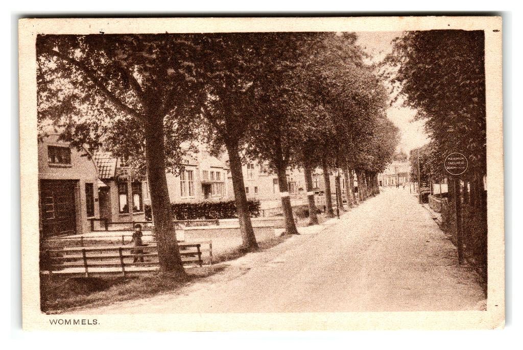 Wommels, Verzenden, 1940 tot 1960, Gelopen, Friesland