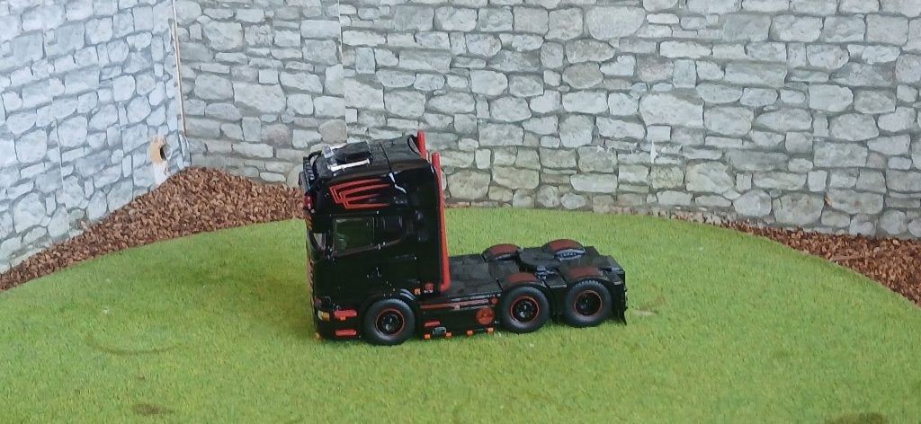 tekno scania schulze   der emslander, Hobby en Vrije tijd, Modelauto's | 1:50, Ophalen of Verzenden, Nieuw, Bus of Vrachtwagen