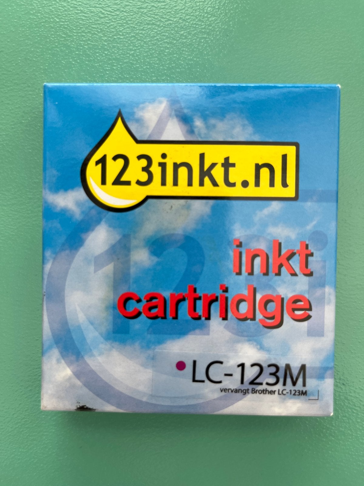 123inkt LC-123M Inktcartridge Magenta Brother compatibel, Computers en Software, Printerbenodigdheden, Ophalen, Nieuw, Cartridge