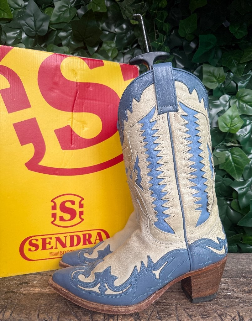 Bijna Nieuwe  laarzen van Sendra maat 40