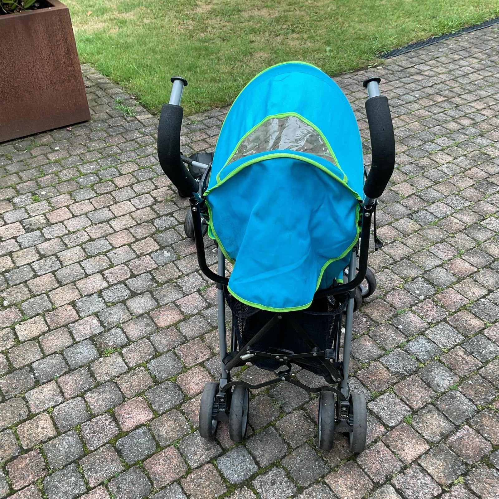 Opvouwbare buggy - Goed rijdend en niet kapot, Ophalen of Verzenden, Gebruikt, Overige merken, Zonnekap