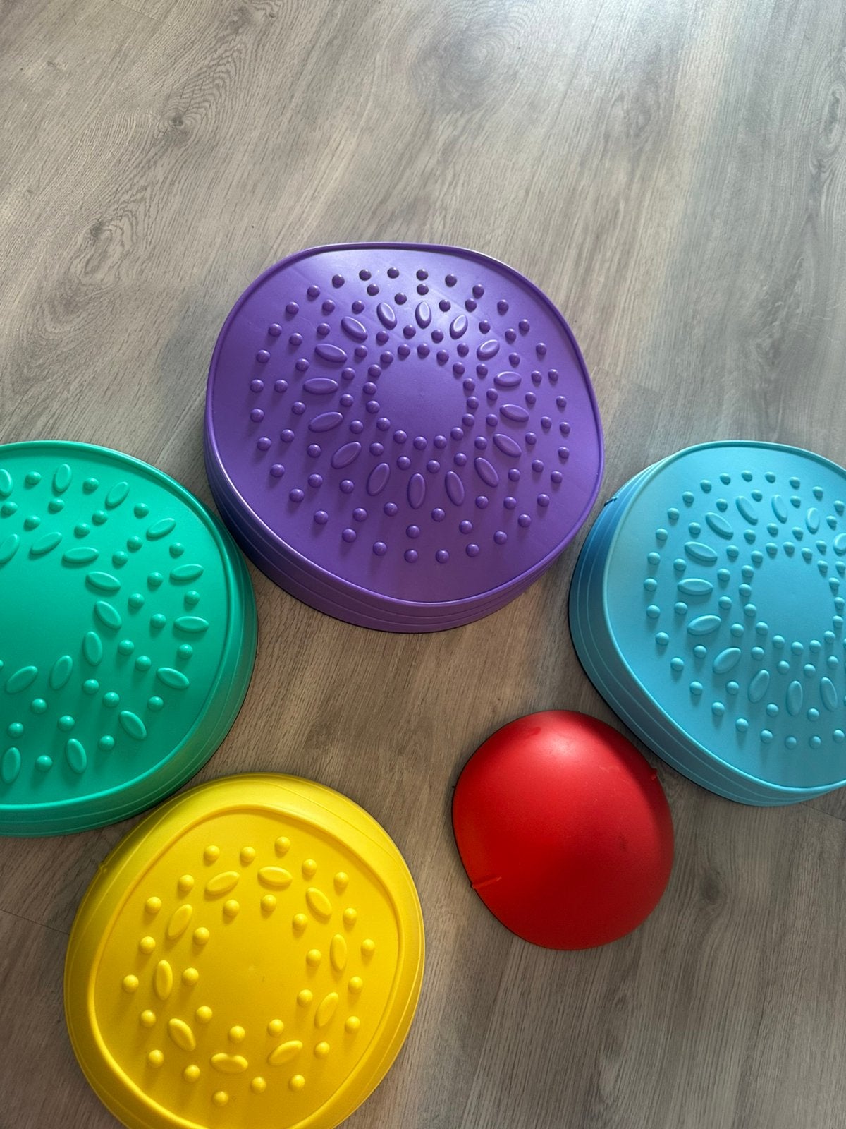 Stepping rubber plastics stones with sensory, Ophalen of Verzenden, Zo goed als nieuw, Overige typen
