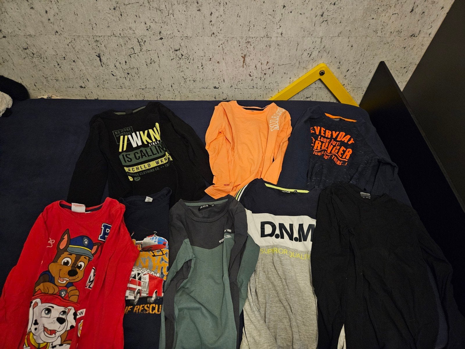 Jongens longsleeves maat 122-128, Kinderen en Baby's, Kinderkleding | Maat 122, Ophalen, Zo goed als nieuw, Jongen, Shirt of Longsleeve