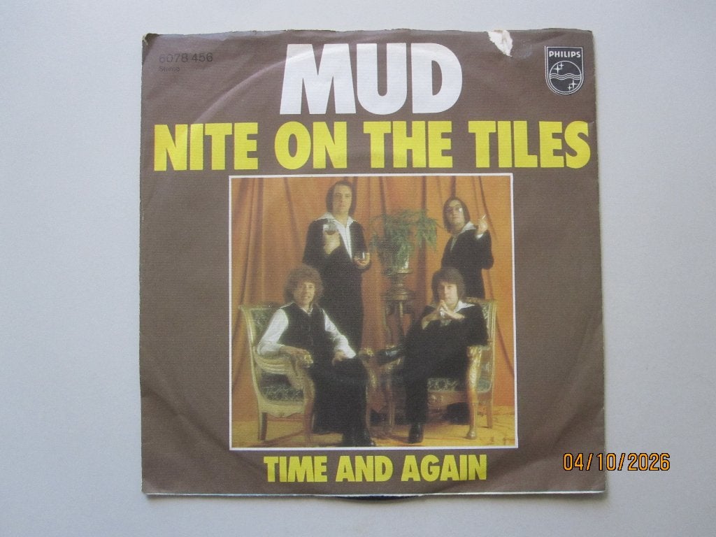 MUD - nite on the tiles - vinyl 7", Gebruikt, 7 inch, Ophalen of Verzenden, Rock en Metal