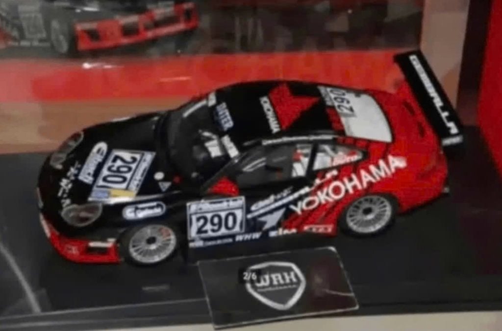 1:18 PORSCHE 911 996 GT3 RS #290 YOKOHAMA 80372 Autoart WRH, Hobby en Vrije tijd, Verzenden, Zo goed als nieuw, Auto, Autoart