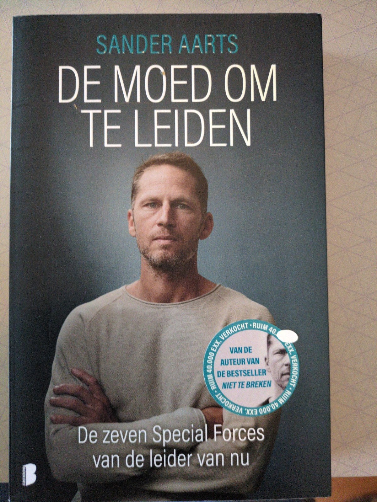 Sander Aarts - De moed om te leiden, Boeken, Ophalen of Verzenden, Zo goed als nieuw, Sander Aarts