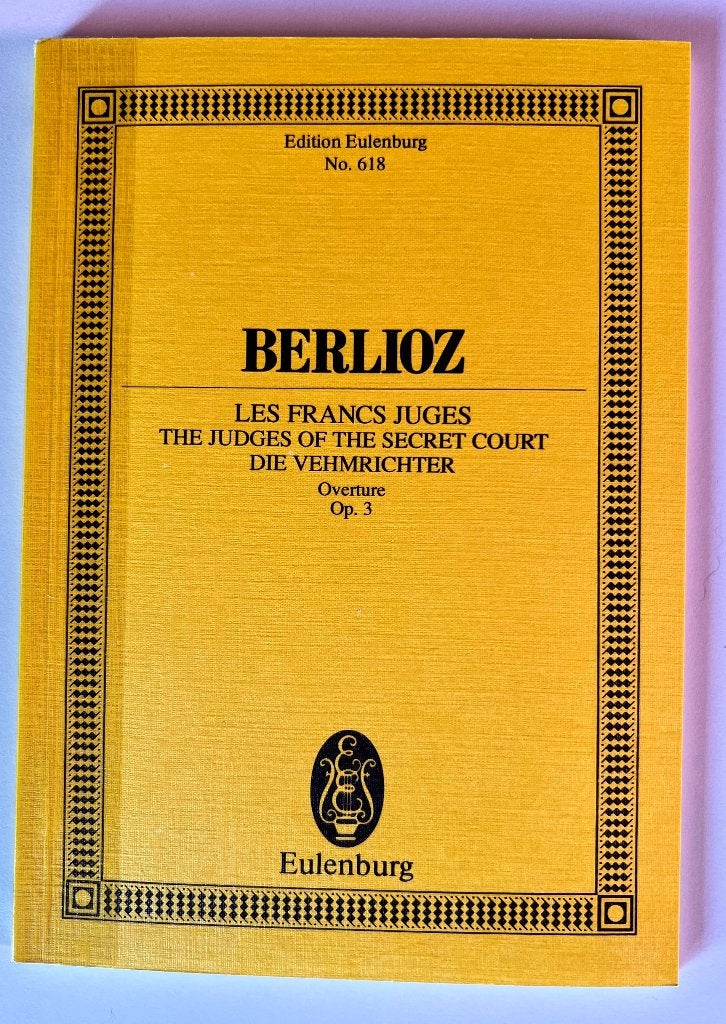 Edition Eulenburg No. 618 BERLIOZ Op 3 Les Francs Juges, Muziek en Instrumenten, Ophalen of Verzenden, Zo goed als nieuw, Mondharmonica