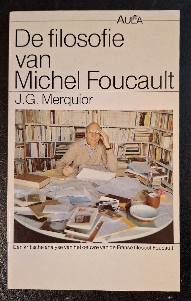 J.G. Merquior De Filosofie van Michel Foucault ALS NIEUW, Ophalen of Verzenden, Zo goed als nieuw, Algemeen, J.G. Merquior