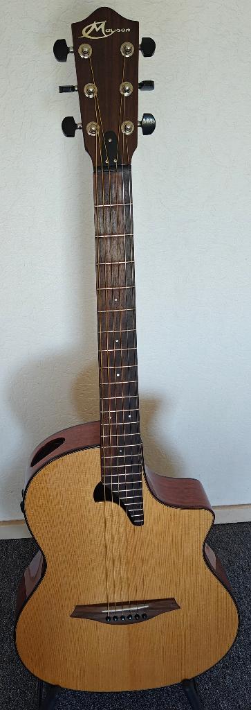 Mayson PS-300, Ophalen of Verzenden, Zo goed als nieuw, Western- of Steelstringgitaar