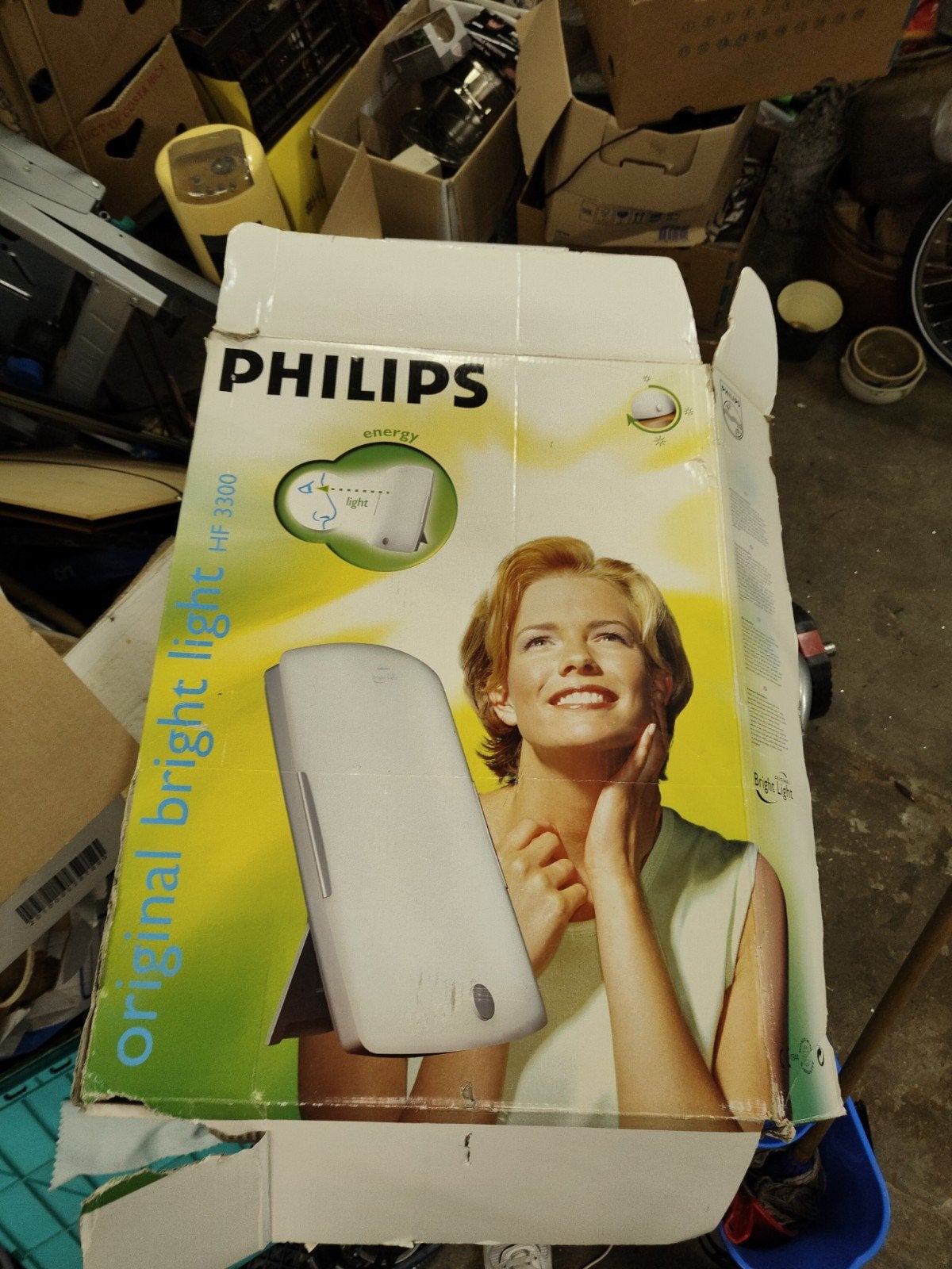 Philips EnergyLight HF 3300 - Originele daglichtlamp, Ophalen, Zo goed als nieuw