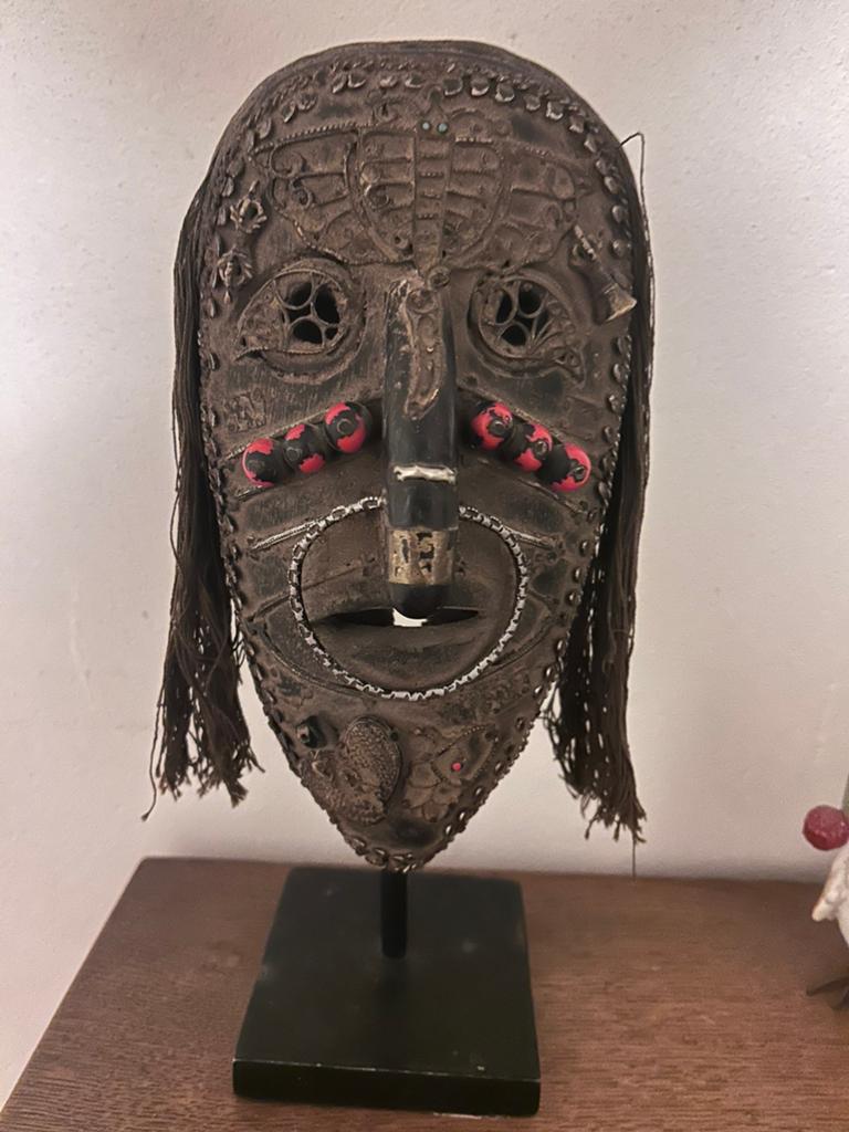 Prachtig oud Tibetaans Himalaya Masker, Tibet Nepal kunst, Ophalen of Verzenden