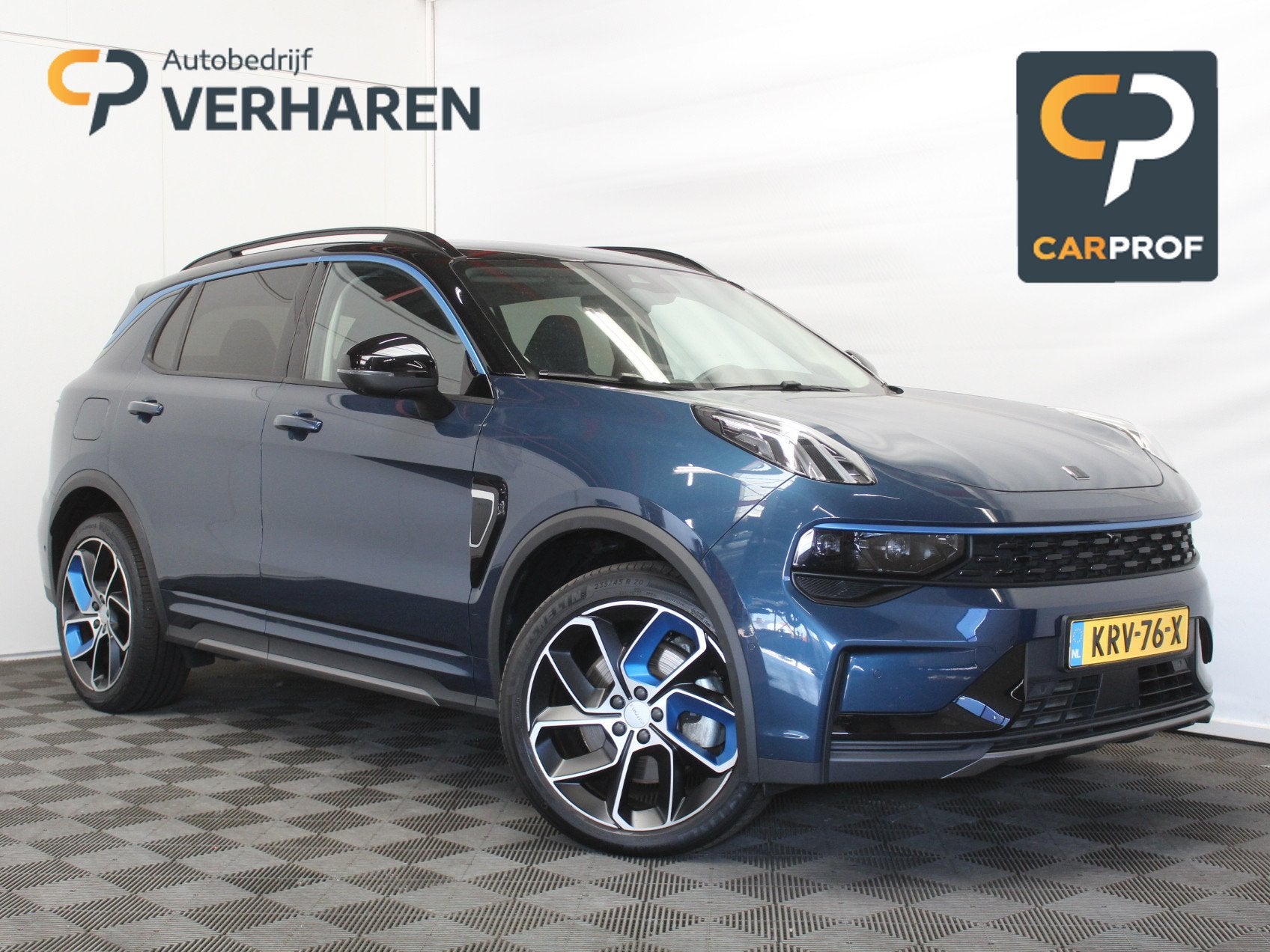 Lynk & Co 01 1.5 CARPLAY | CLIMATE | STOELVERW | 360CAMERA |, Stof, Blauw, Plug-in hybride, Bedrijf
