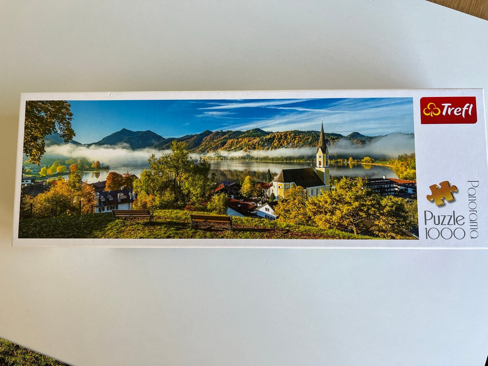 Trefl Panorama Puzzel 1000 stukjes - Meerzicht, Ophalen of Verzenden, 500 t/m 1500 stukjes, Zo goed als nieuw, Legpuzzel