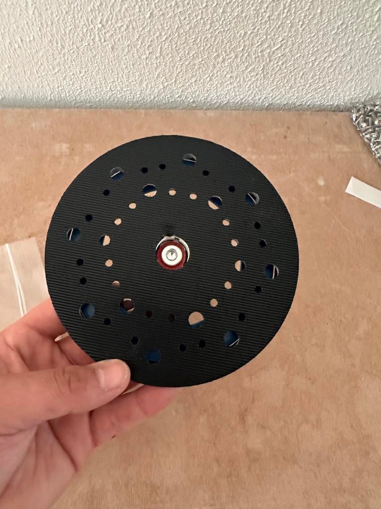 RUPES Steunpad 150mm voor RUPES LHR21 Polijstmachin, Ophalen of Verzenden, Zo goed als nieuw, Minder dan 600 watt, Excentrische schuurmachine