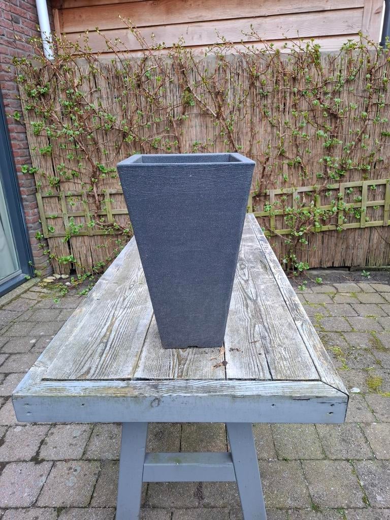 Tuinpot hardplastic, Tuin en Terras, Tuintafels, Ophalen, Rechthoekig, Plastic