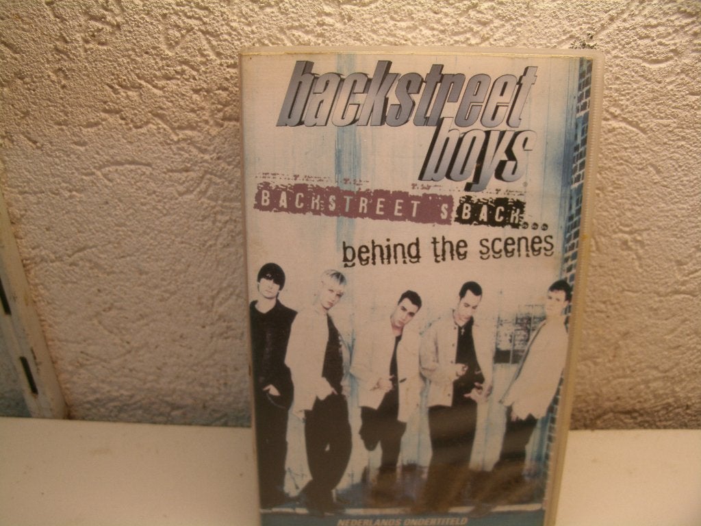 vhs 80a backstreet boys, Cd's en Dvd's, VHS | Film, Vanaf 16 jaar, Ophalen of Verzenden, Zo goed als nieuw, Actie en Avontuur