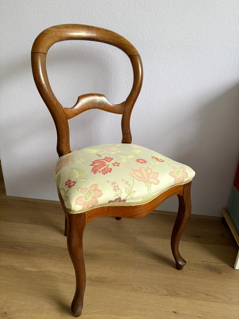 Prachtige klassieke stoel Louis-Philippe / Biedermeier stijl, Ophalen