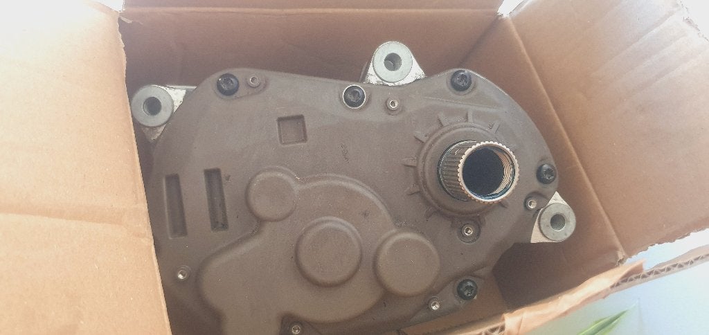 Defecte Shimano DU-E6100 fiets motor voor onderdelen, Ophalen of Verzenden, Gebruikt, Overige merken