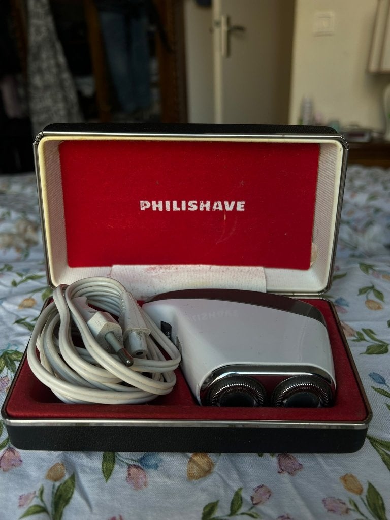 Vintage Philips Philishave SC 9040 1966 Compleet & Werkend!, Verzamelen, Ophalen of Verzenden, Persoonlijke verzorging