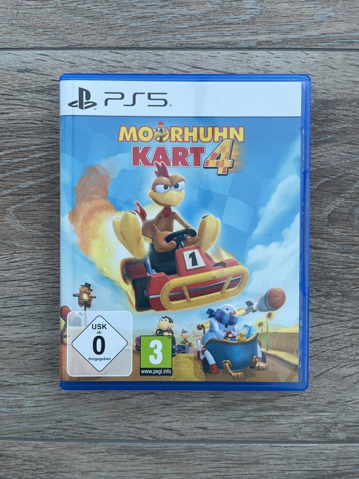 Moorhuhn kart 4 - Playstation 5 Game, Spelcomputers en Games, Racen en Vliegen, Ophalen of Verzenden, Zo goed als nieuw, Eén computer