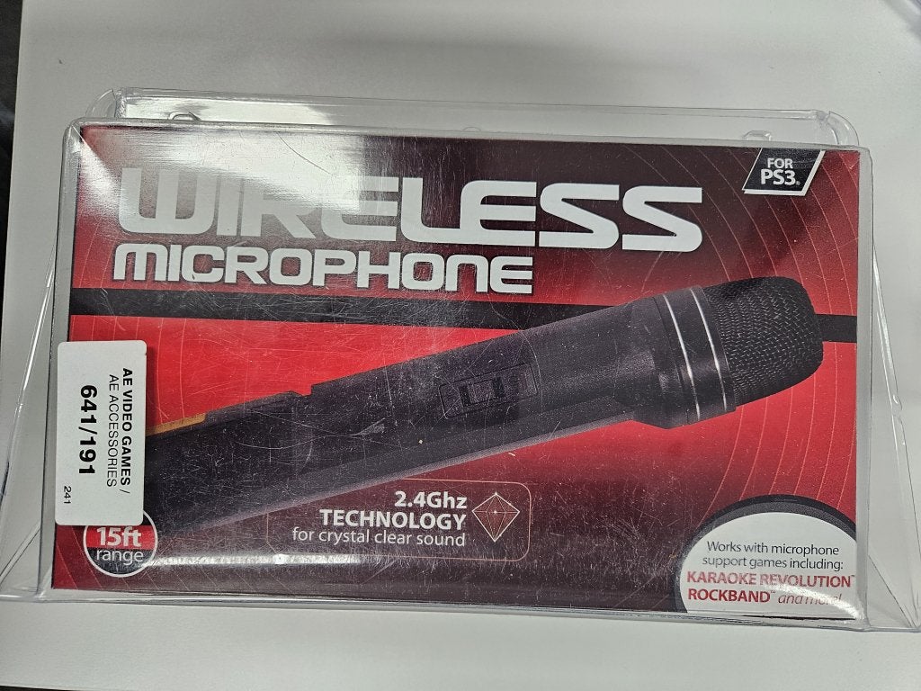 Wireless MicroPhone Solus (DAT) Playstation 3, Muziek en Instrumenten, Microfoons, Niet ingevuld, Overige typen, Niet ingevuld