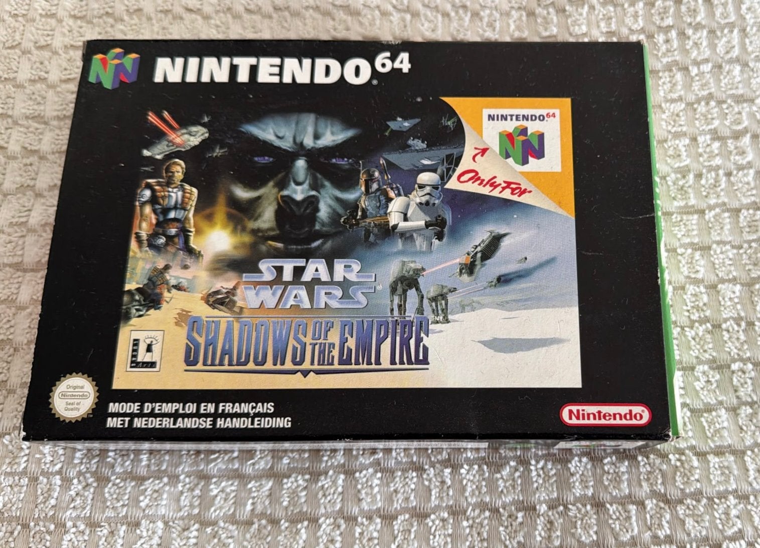 Star Wars Shadows of the empire N64 ongetest, Avontuur en Actie, Gebruikt, 1 speler, Ophalen of Verzenden