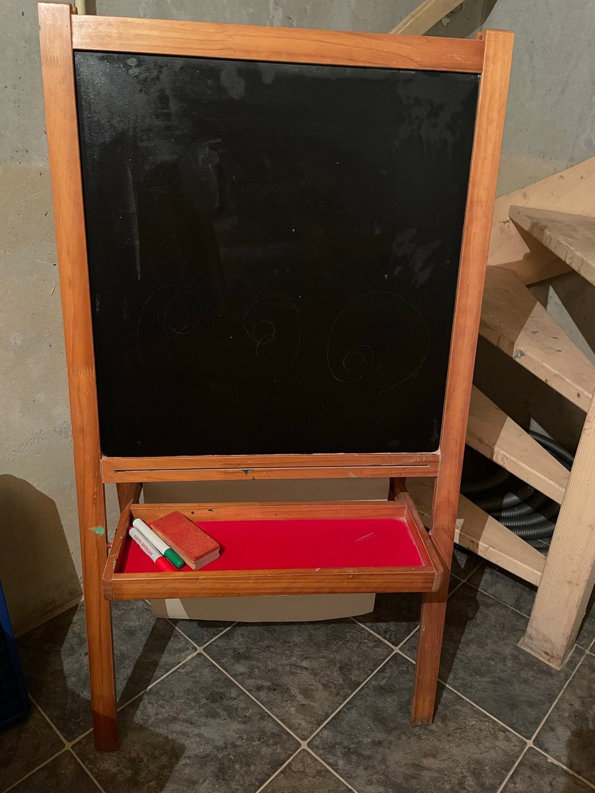 Schoolbord & whiteboard, Ophalen, Gebruikt, Whiteboard