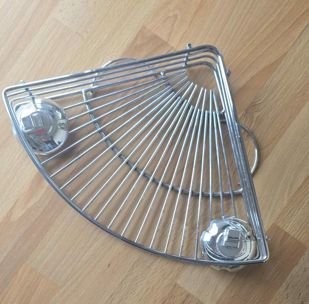 Hoekrekje voor badkamer - Chroom, Ophalen