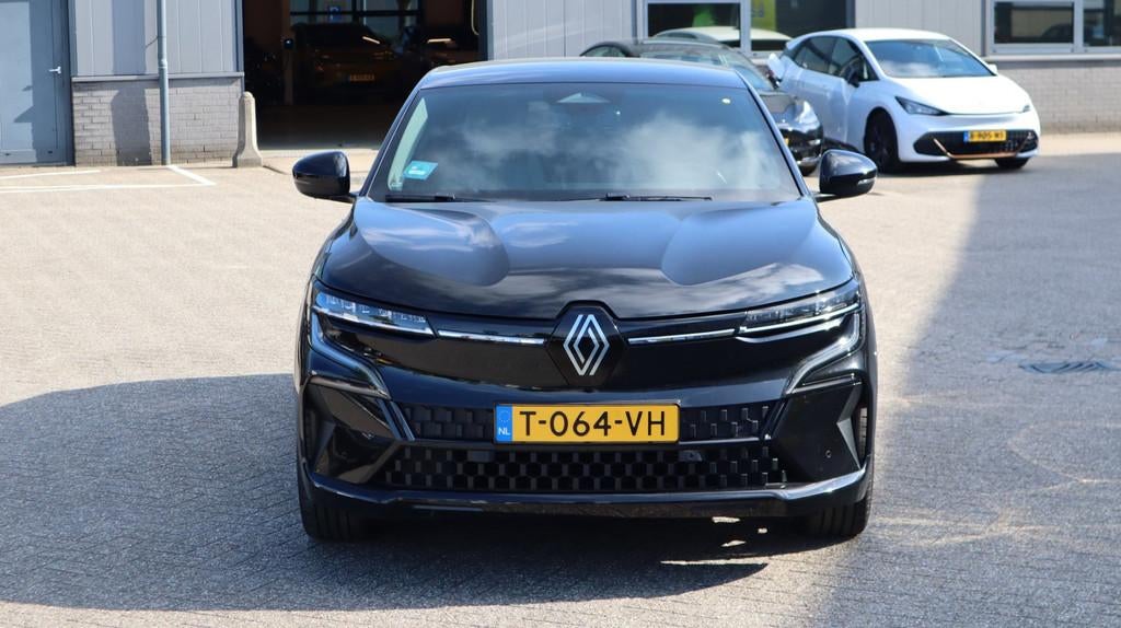 Renault Megane E-Tech EV60 Optimum Charge Techno Clima Cruis, 163 min, Leder en Stof, Zwart, 900 kg