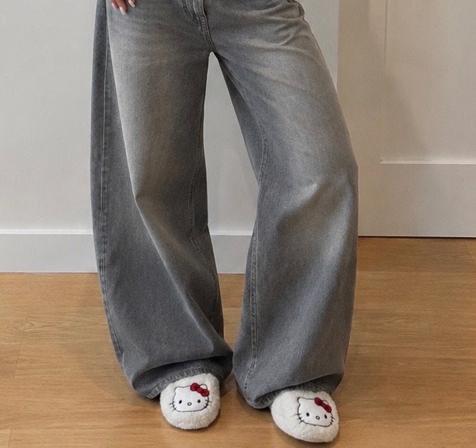 Nieuwe Hello Kitty Huis Slippers - Maat 36-37, Ophalen of Verzenden, Nieuw, Wit, Pantoffels of Sloffen