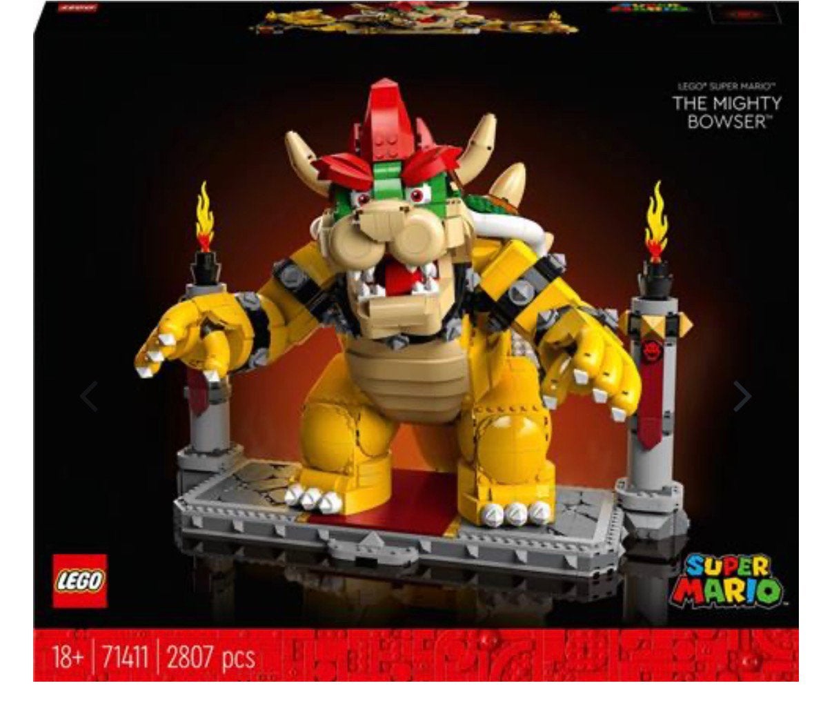 Lego 71411 Super Mario De Machtige Bowser (nieuw), Ophalen of Verzenden, Nieuw, Lego