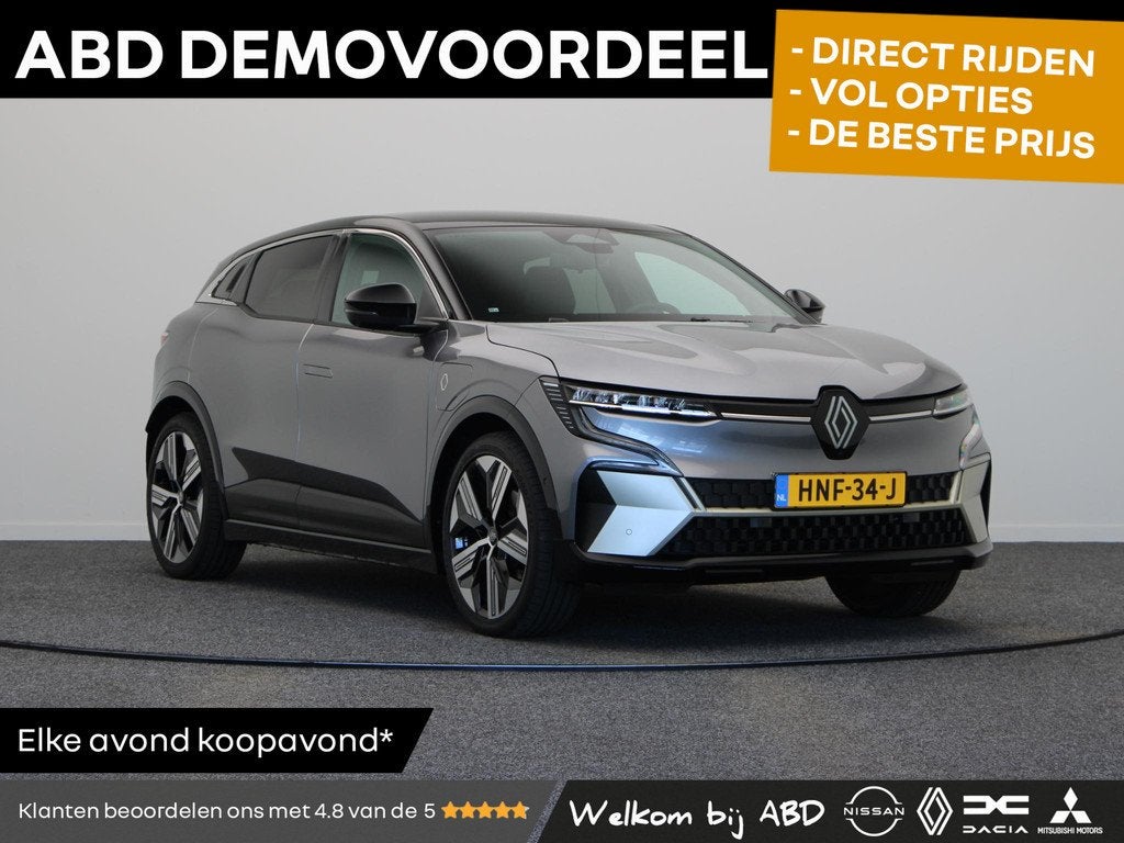 Renault Megane E-Tech comfort range iconic 60 kWh | 17% bijt, Auto's, 468 km, 385 min, 1619 kg, Zilver of Grijs