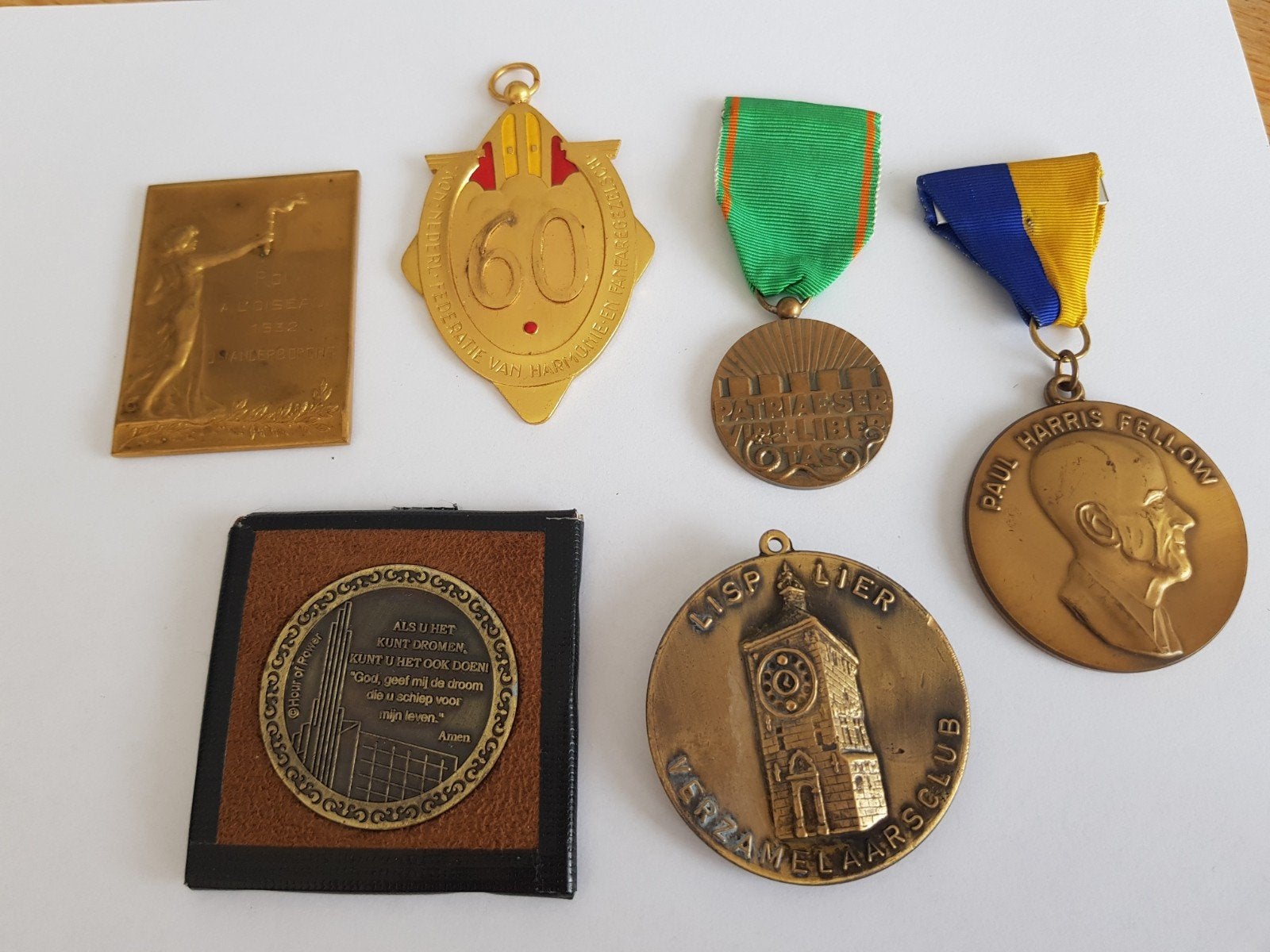 Penningen/medailles, Ophalen of Verzenden, Overige materialen