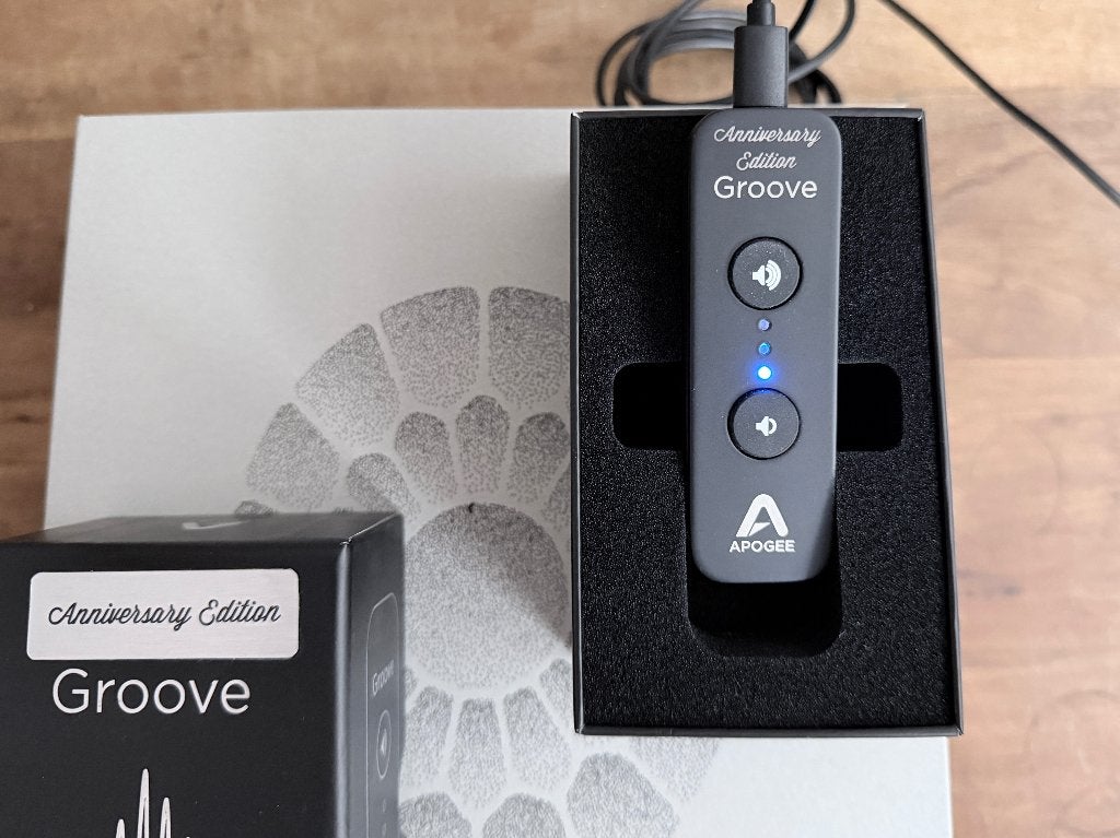 Apogee Groove Anniversary Edition Headphone Amp 32bit/192kHz, Ophalen of Verzenden, Zo goed als nieuw
