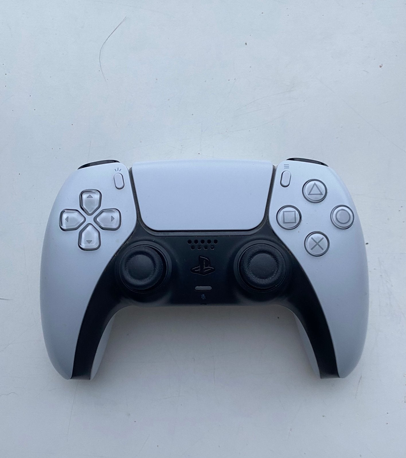 Witte PS5 Controller – DualSense, Spelcomputers en Games, Ophalen of Verzenden, Zo goed als nieuw