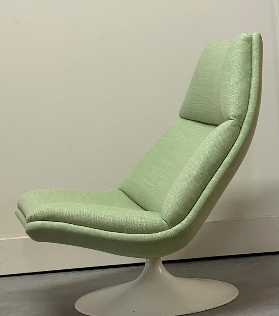 Artifort f511 Geoffrey Harcourt, Huis en Inrichting, Fauteuils, Ophalen, 75 tot 100 cm, Zo goed als nieuw, Nvt