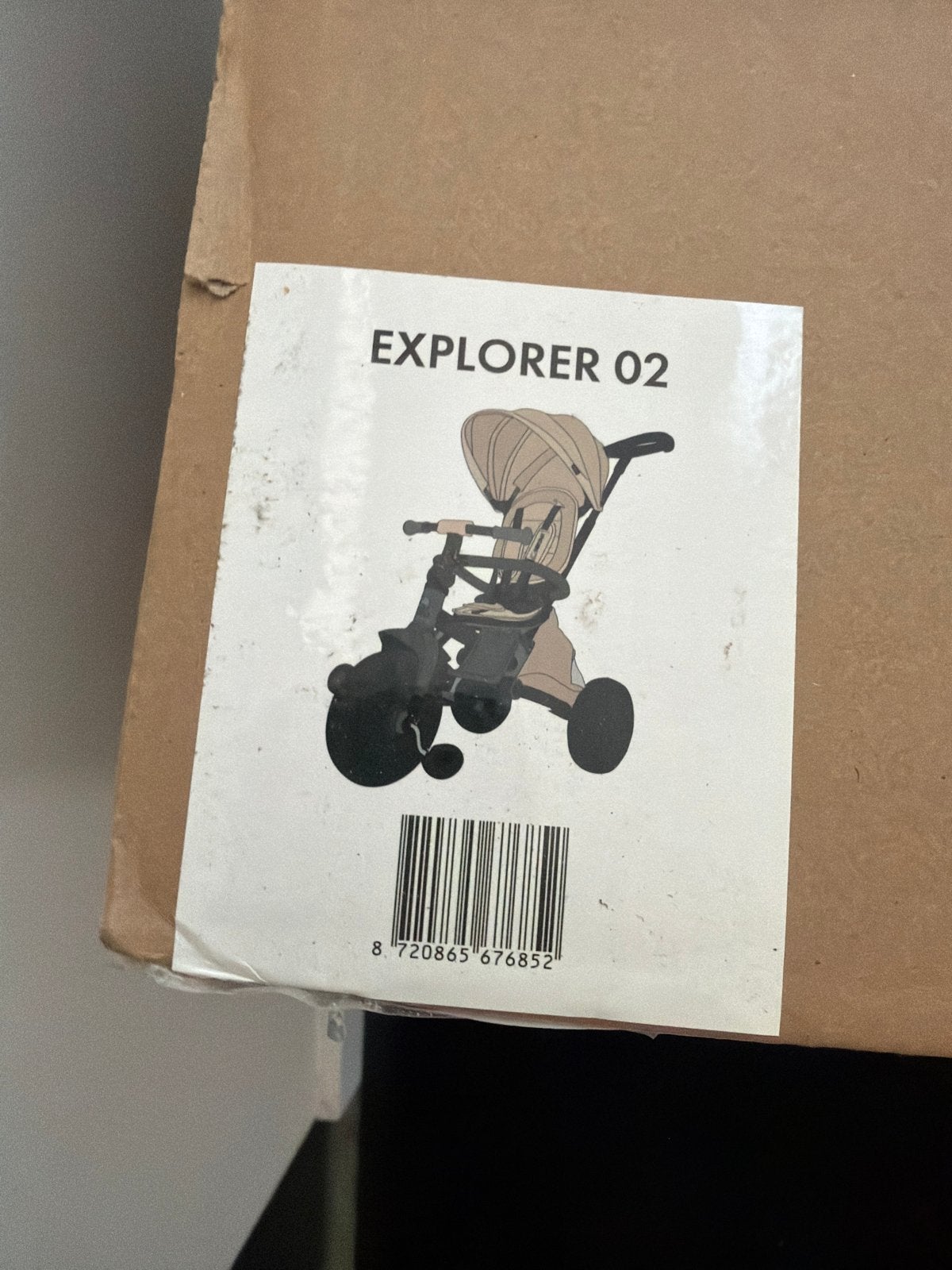 Explorer 02 Driewieler/Kinderwagen - Nieuw in doos, Ophalen, Nieuw, Overige merken, Verstelbare rugleuning