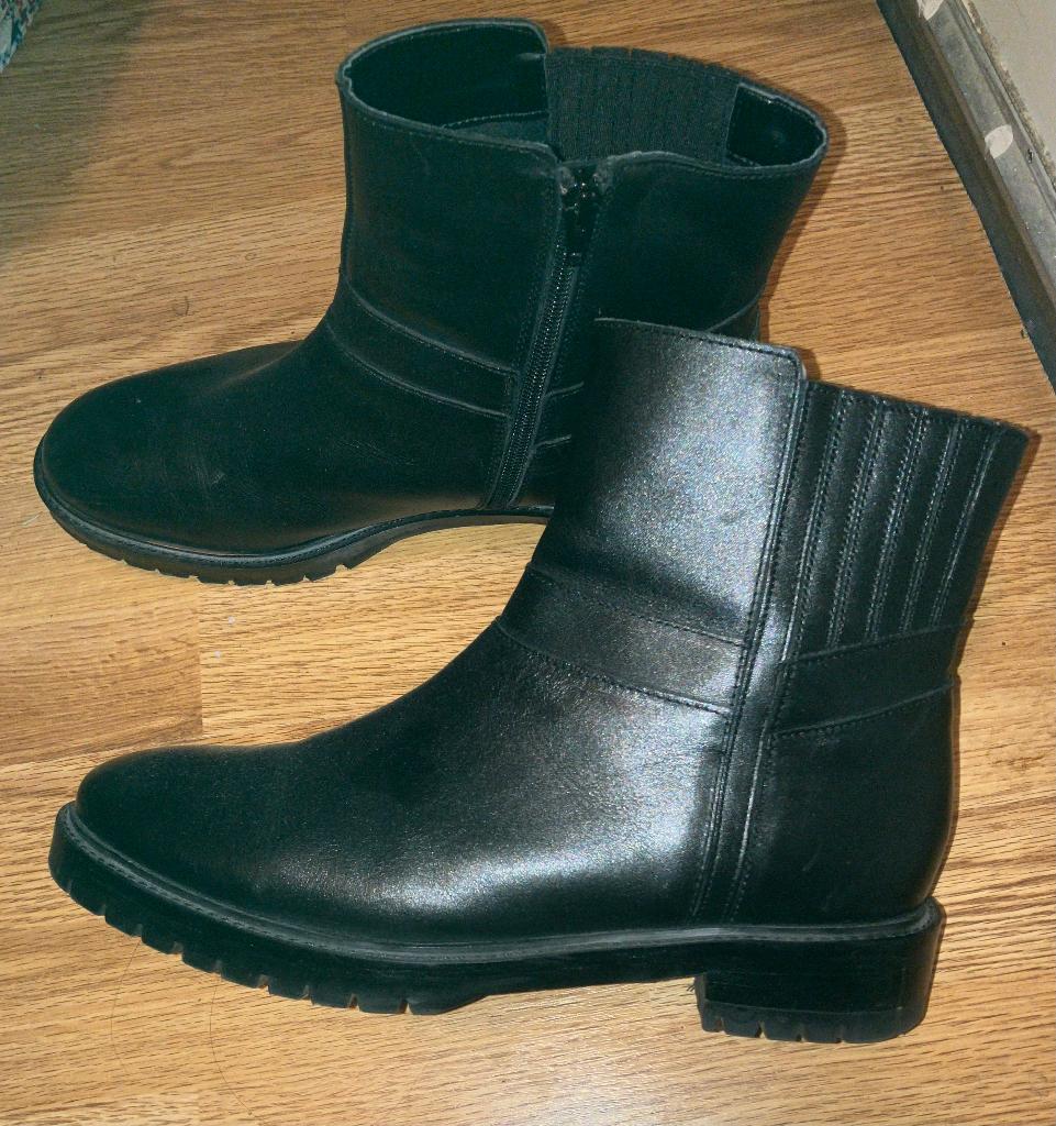 Esprit leren enkel laarzen boots maat 41, Ophalen, Zwart, Lage of Enkellaarzen, Zo goed als nieuw