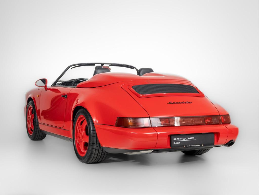 Porsche 911 964 Speedster, Auto's, Oldtimers, Zwart, Cabriolet, Bedrijf, 3600 cc