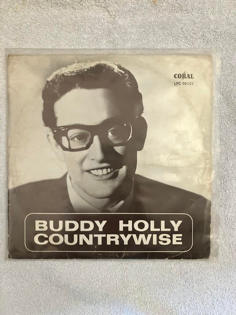 Buddy Holly, Cd's en Dvd's, Vinyl | Pop, Ophalen, Voor 1960, Gebruikt, 10 inch