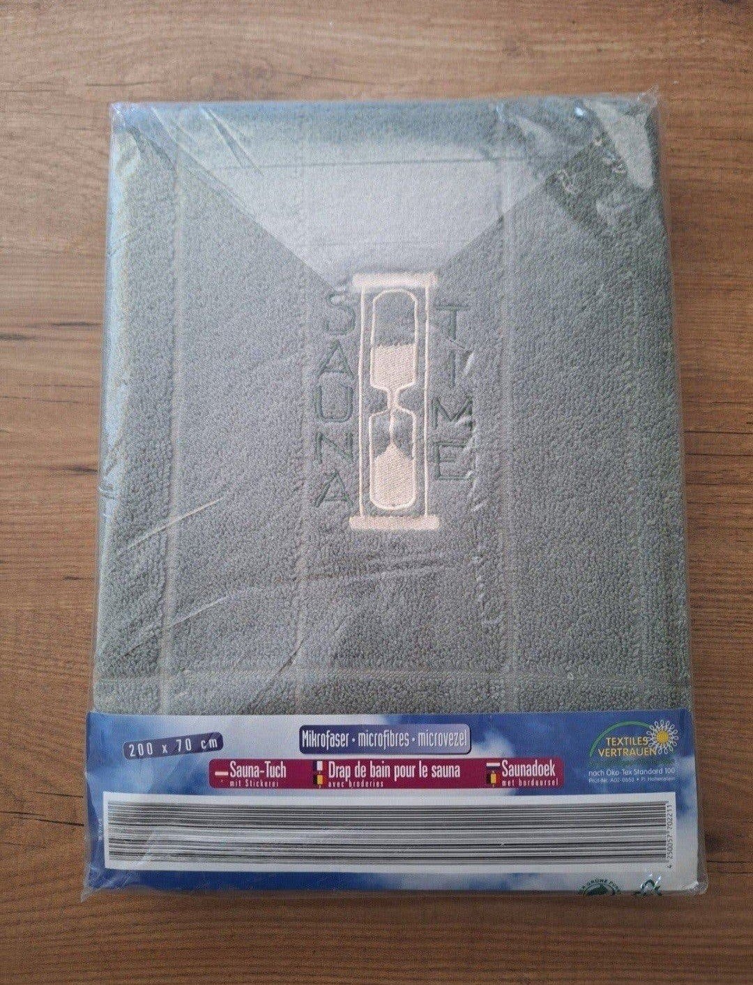 Microvezel sauna handdoek 200x70 cm (nieuw), Ophalen of Verzenden, Nieuw, Handdoek