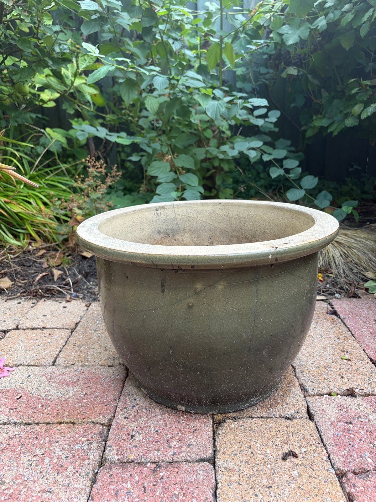 Bloempot, Tuin en Terras, Ophalen, Steen, Gebruikt, Minder dan 30 cm