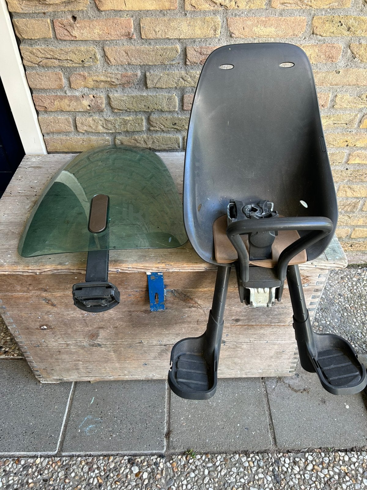 Fietszitje voor urban iki, Fietsen en Brommers, Ophalen, Zo goed als nieuw