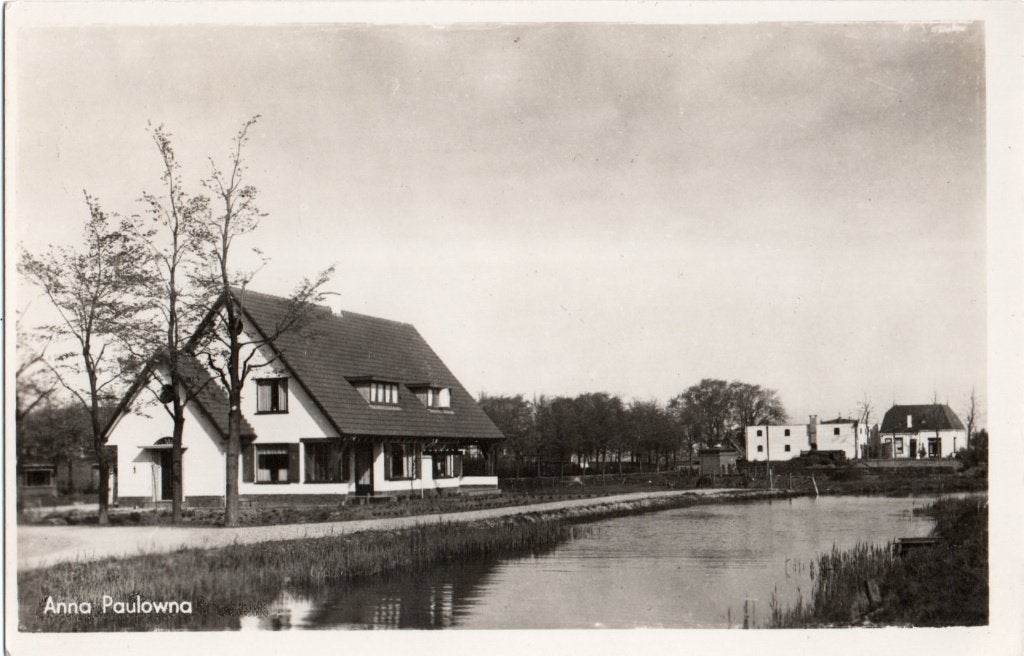 Anna Paulowna, Dorpsgezicht. 7189, Verzamelen, Ansichtkaarten | Nederland, Verzenden, 1940 tot 1960, Gelopen, Noord-Holland