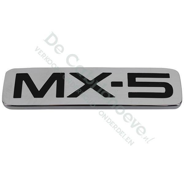 MX5 embleem achterbumper, De Cabriohoeve VOF, Nieuw, Info@cabriohoeve.nl, Julianalaan 9, 9462PG Gasselte, Nederland