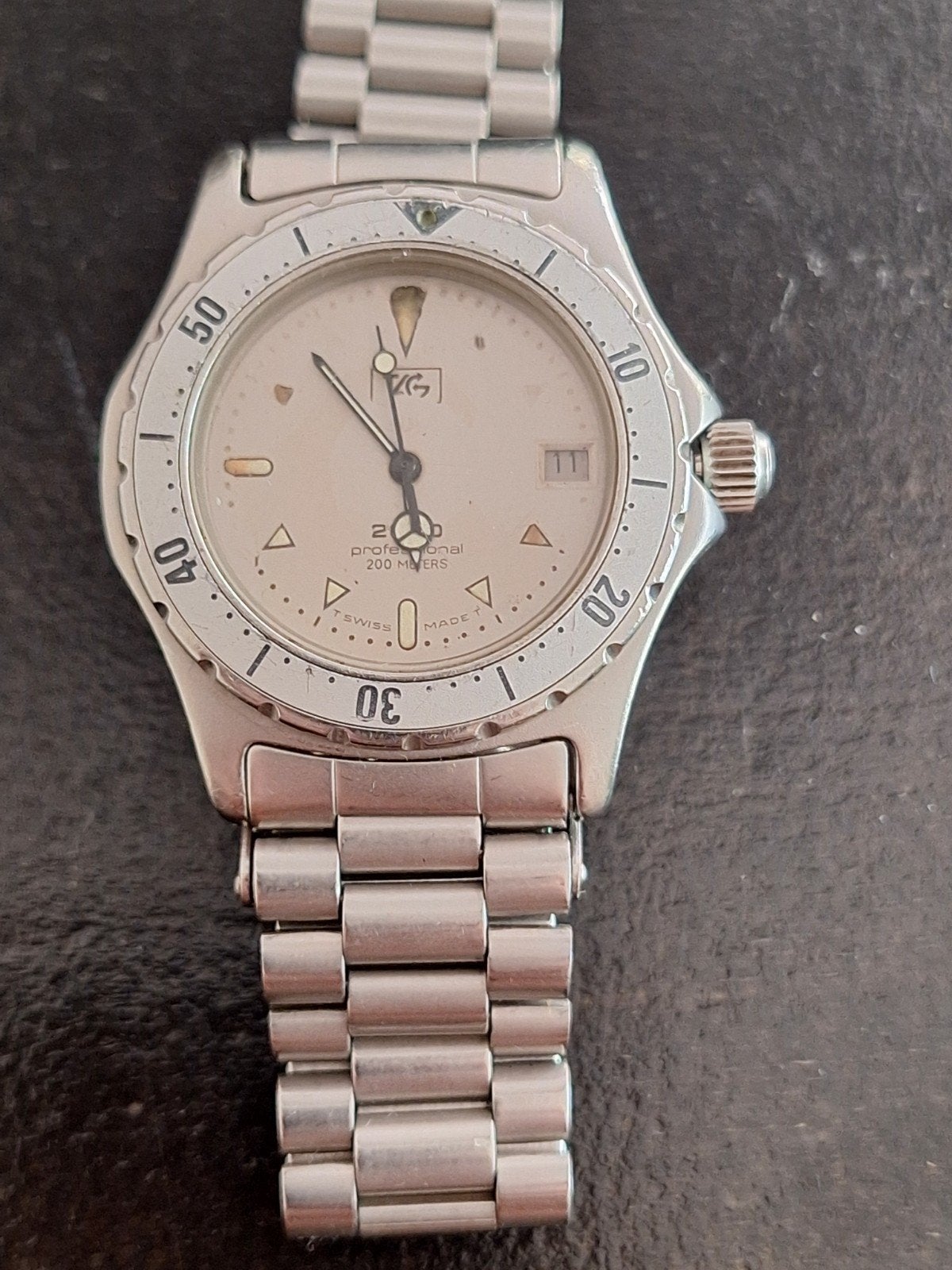 Tag Heuer Professional 2000, Ophalen, Staal, Overige merken, 1960 of later
