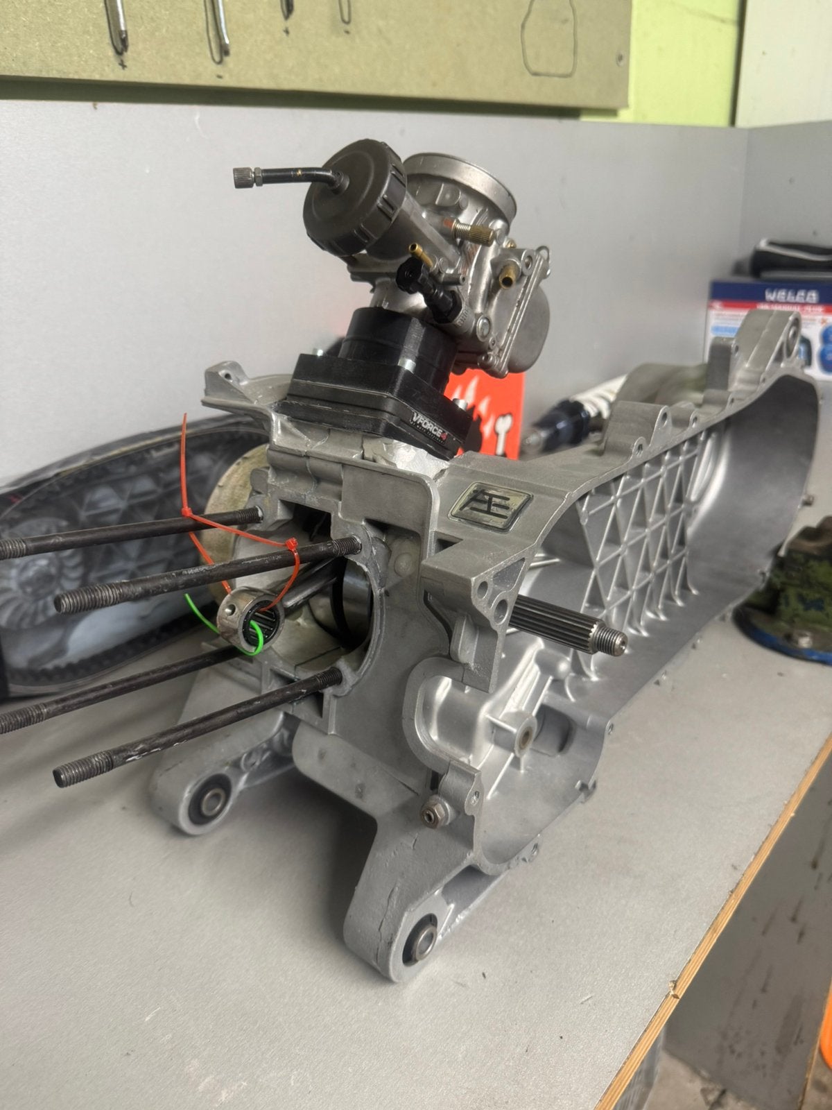 WJ Tuning Blok - (skr blok, 201cc), Ophalen of Verzenden, Gebruikt, Blok, Overige merken