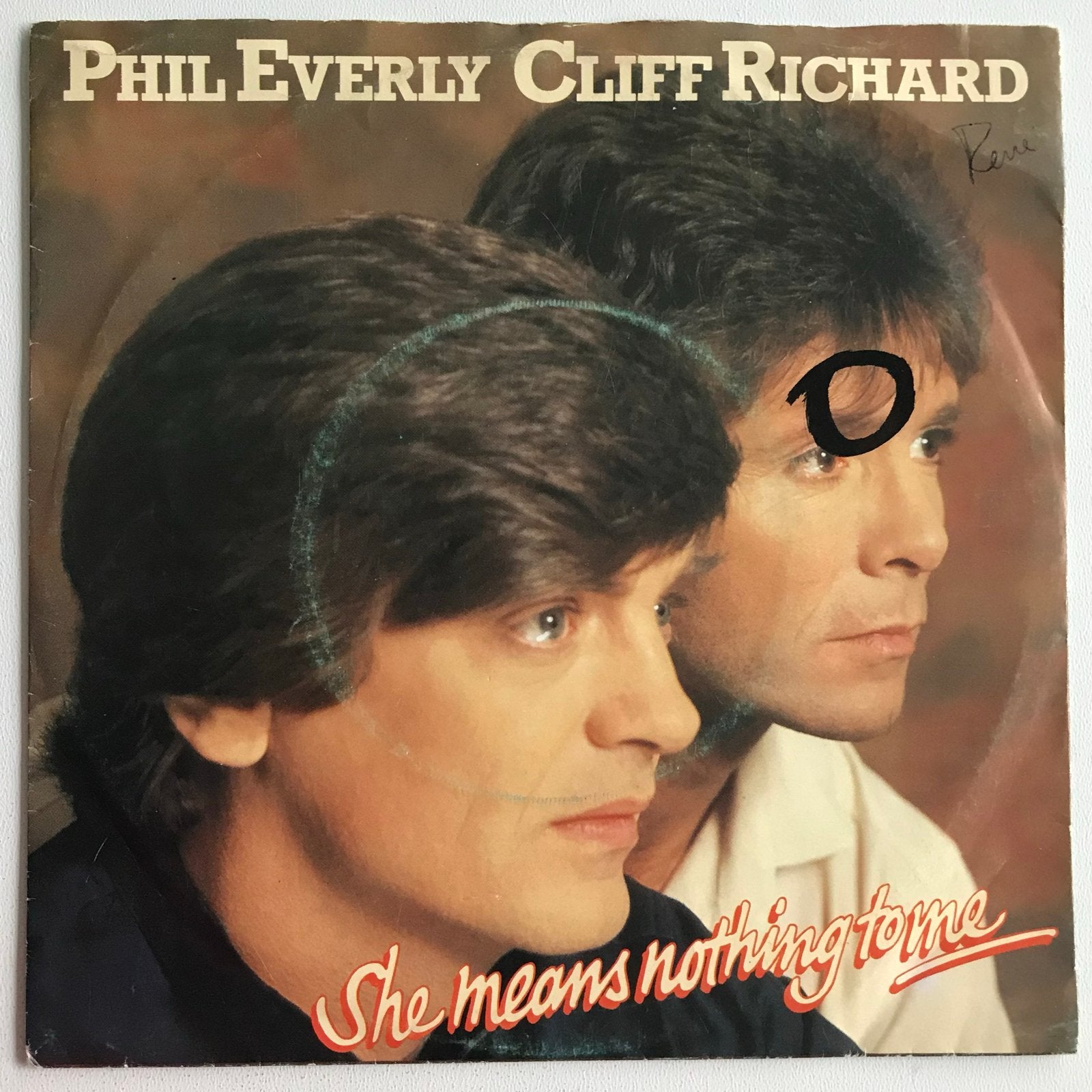 Phil Everly & Cliff Richard - She Means Nothing To Me (7 inc, Cd's en Dvd's, Vinyl Singles, Gebruikt, 7 inch, Pop, EP