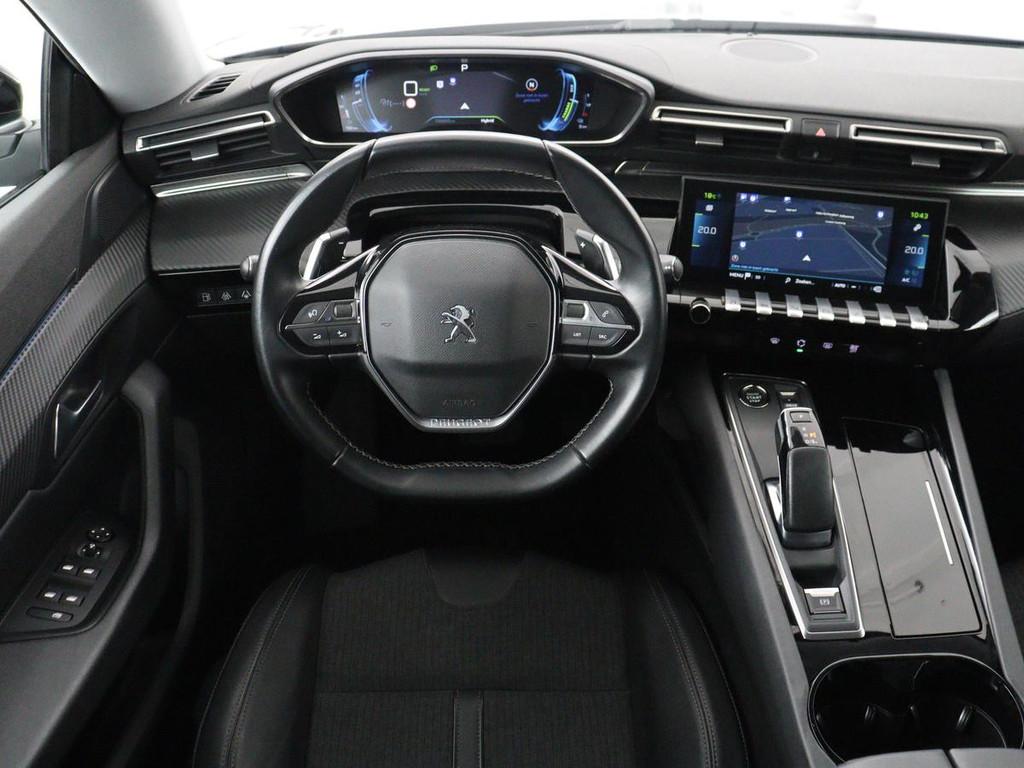 Peugeot 508 1.6 HYbrid 225 Allure | SOH 95% | Adaptive cruis, 745 kg, Gebruikt, Euro 6, 4 cilinders